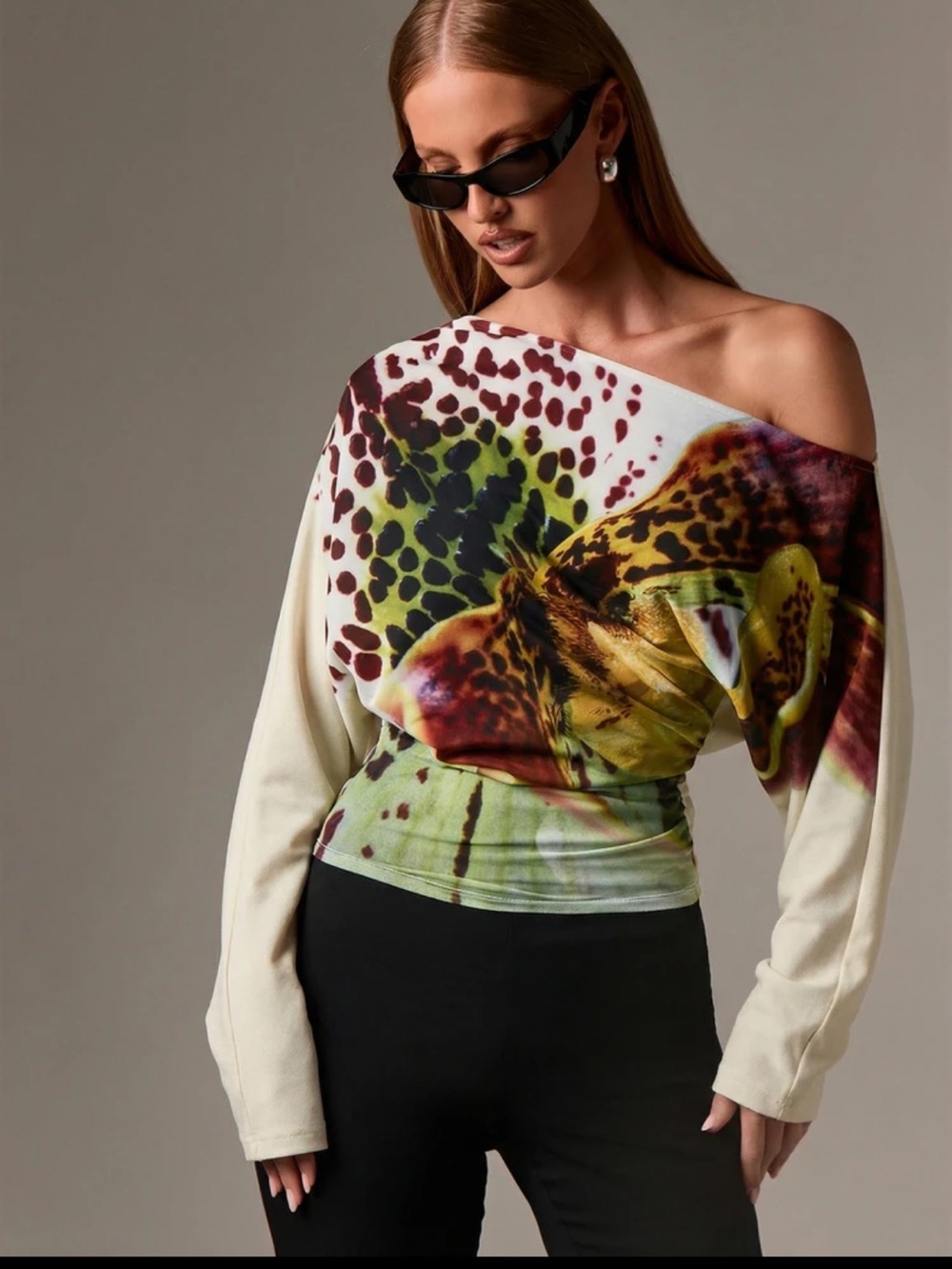 SHEIN Aiirz Off The Shoulder Top